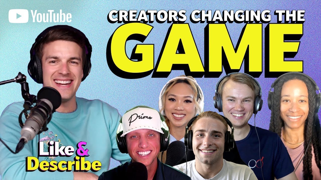 How Creators are redefining sports entertainment - Like & Describe Podcast #7